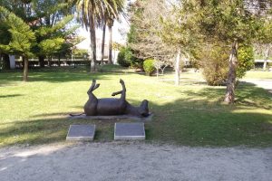 Escultura del Burro de A Toxa